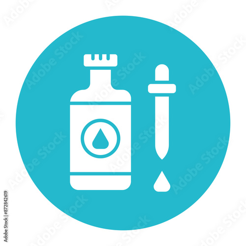 Essentail Oil vector icon. Can be used for Spa iconset.