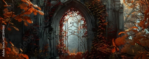 Enchanting Gothic Archway C...