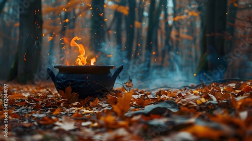 Witch s Cauldron Bubbling i...