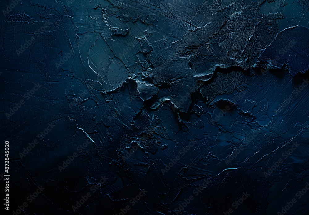 Dark Blue Textured Wall Background Dark Blue Textured Wall Background