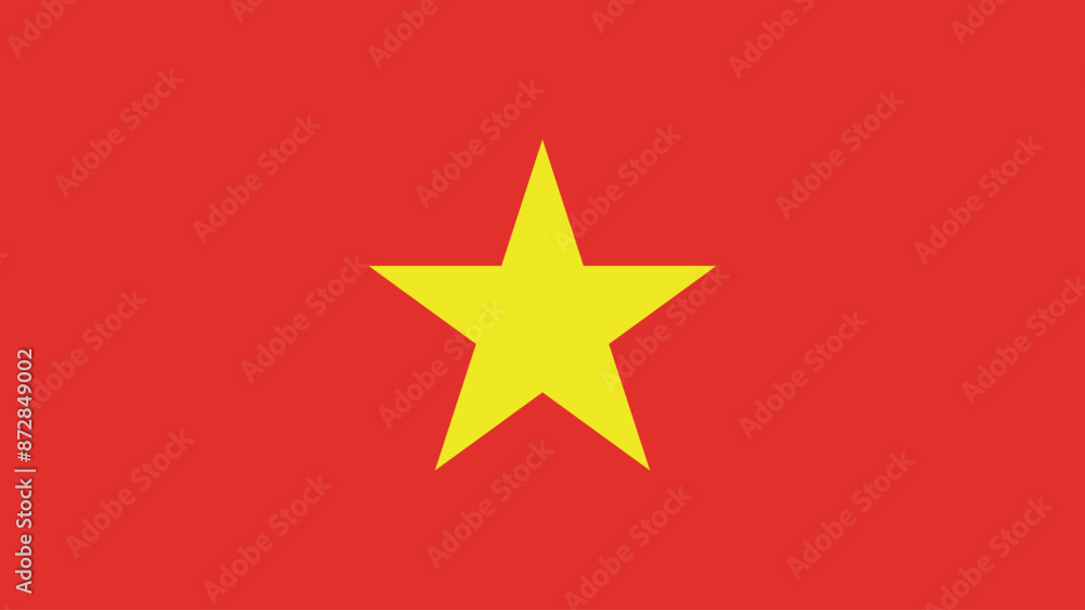 Official vector flag of Vietnam. Illustration eps10. Official vector flag of Vietnam. Illustration eps10.