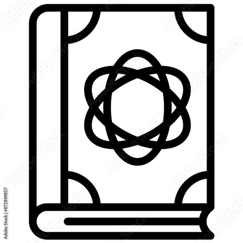 Nonfiction vector icon illustration of Literature iconset.