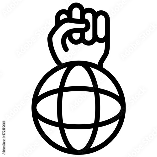 Global vector icon illustration of Protesting and Civil Disobedience iconset.