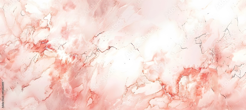 Fototapeta premium Pink Marble Texture Background - Ultra Realistic Design