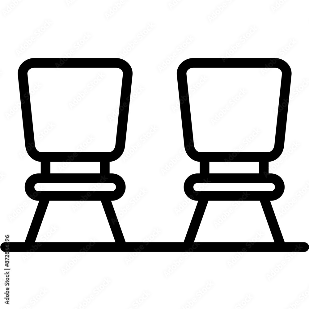 Seating vector icon illustration of Soccer iconset. Seating vector icon illustration of Soccer iconset.