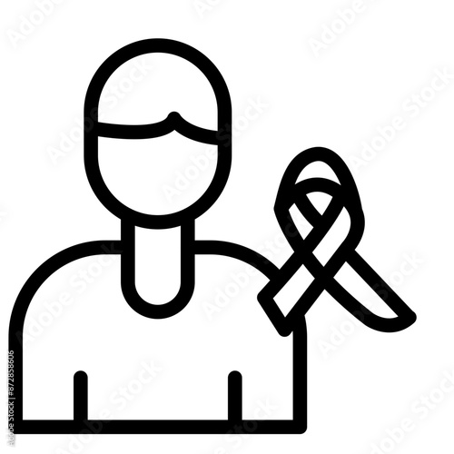 Cancer Screening vector icon illustration of Chemotherapy iconset.