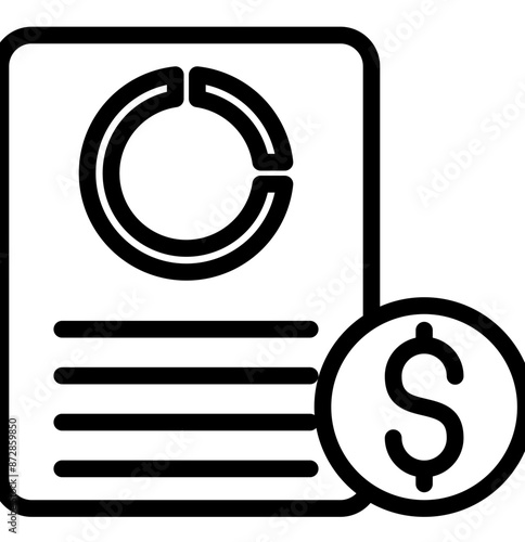 Market Dominance vector icon illustration of Business Analytics iconset.