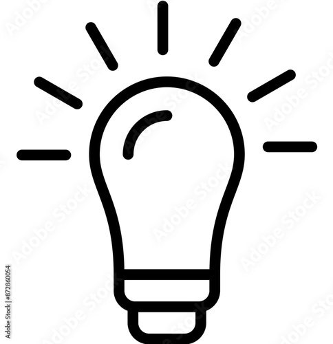 Innovation vector icon illustration of Business Analytics iconset.