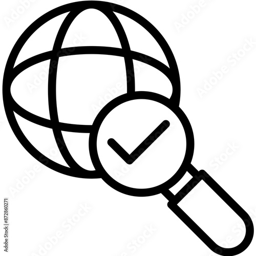 Network Standardization vector icon illustration of Networking iconset.