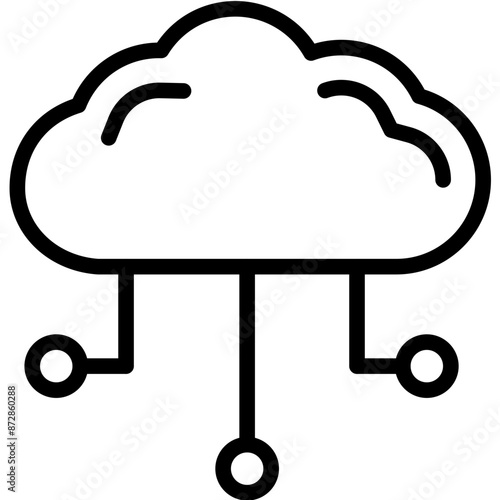 Network Congestion vector icon illustration of Networking iconset.