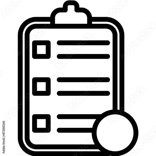 Preventive Action vector icon illustration of Quality Assurance iconset.