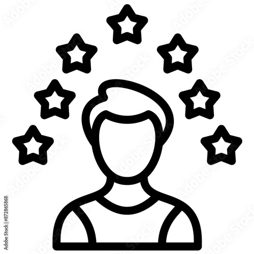 Different Experiences vector icon illustration of Generation Gap iconset.