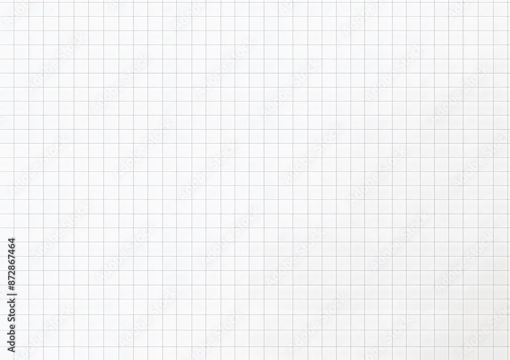 White Grid Paper Background - Vector Illustration White Grid Paper Background - Vector Illustration