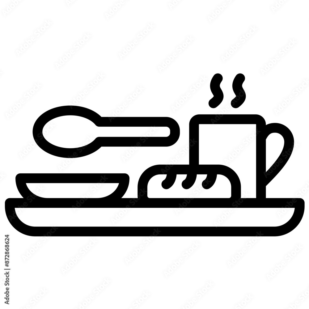 Breakfast vector icon illustration of Catering iconset. Breakfast vector icon illustration of Catering iconset.