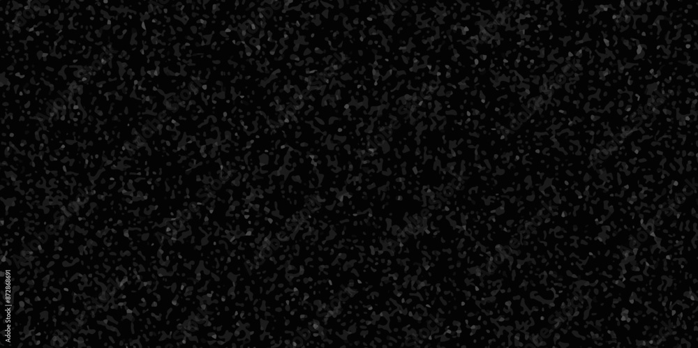 Fototapeta premium Terrazzo flooring consists of chips of marble texture. quartz surface black for bathroom or kitchen countertop. black paper texture background. rock stone marble backdrop textured illustration. 