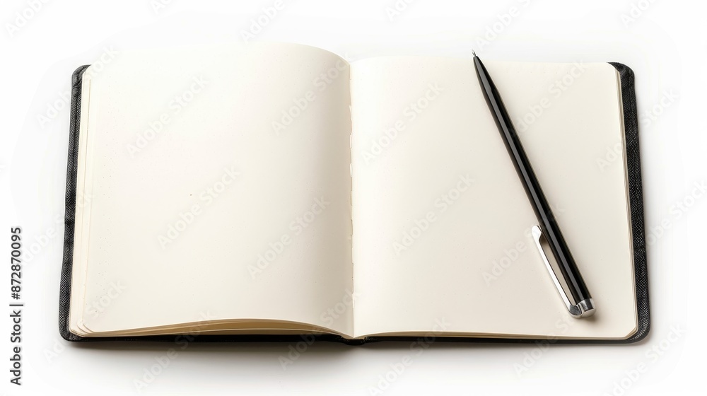 Overhead Shot of Clock with Yellow Notepad for Writing Space Overhead Shot of Clock with Yellow Notepad for Writing Space
