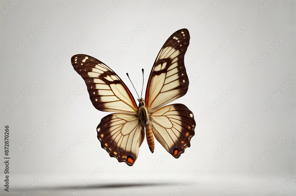 butterfly on a white background