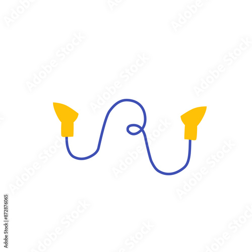 earplugs vector illustration