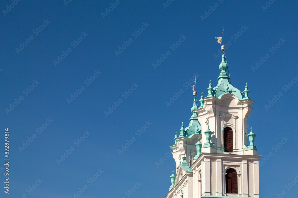 Domes of St. Francis Xavier Cathedral in Grodno, Belarus Domes of St. Francis Xavier Cathedral in Grodno, Belarus