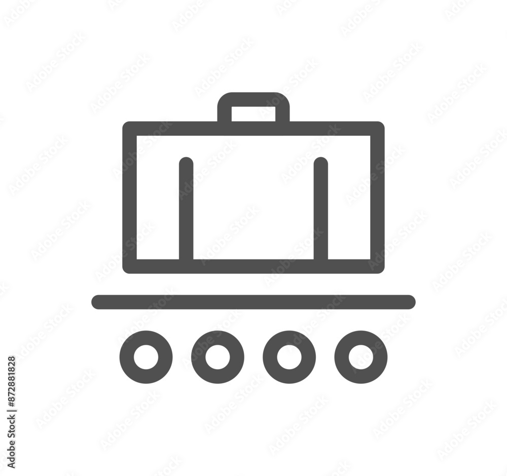Travel and tourism icon outline and linear vector.
Travel and tourism icon outline and linear vector.