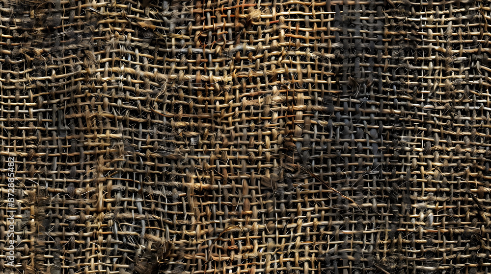 Fototapeta premium jute textile texture
