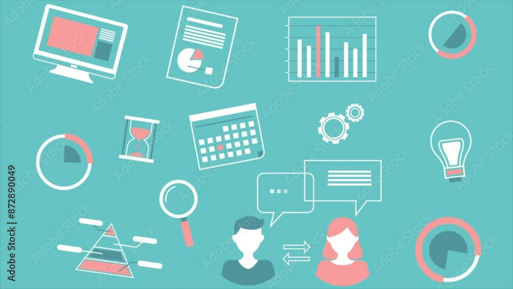 Business Infographic Metrics Business Infographic Metrics