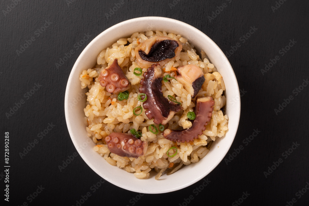 タコの炊き込みご飯 タコの炊き込みご飯