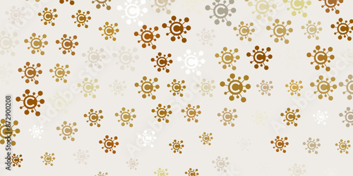 Wallpaper Mural Light Gray vector texture with disease symbols. Torontodigital.ca
