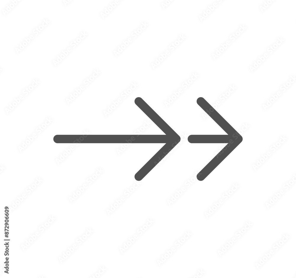 Arrow and navigation icon outline and linear vector.
Arrow and navigation icon outline and linear vector.