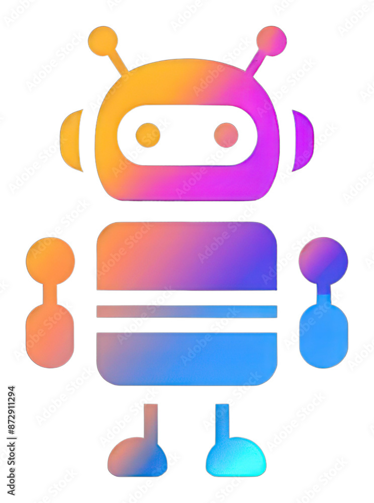 PNG Ai robot icon logo astronomy graphics. PNG Ai robot icon logo astronomy graphics.