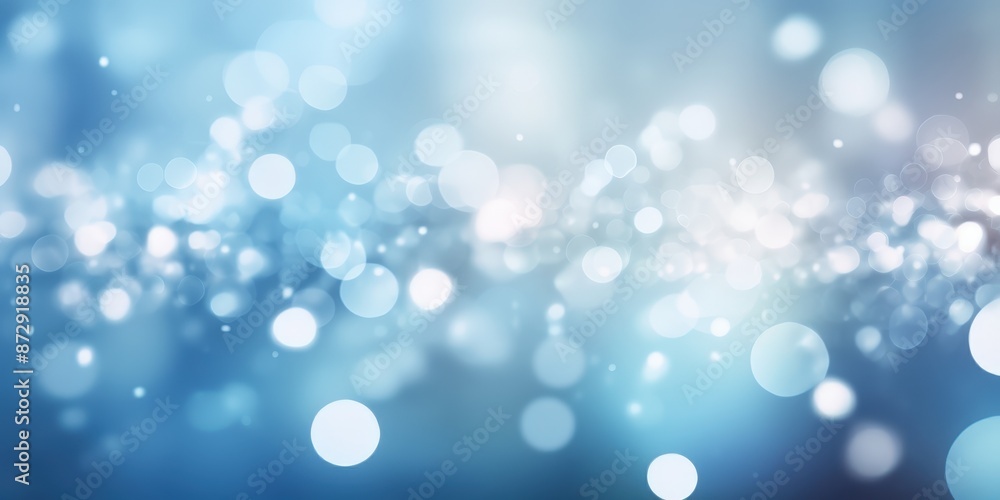 Abstract Blue Bokeh Background Abstract Blue Bokeh Background
