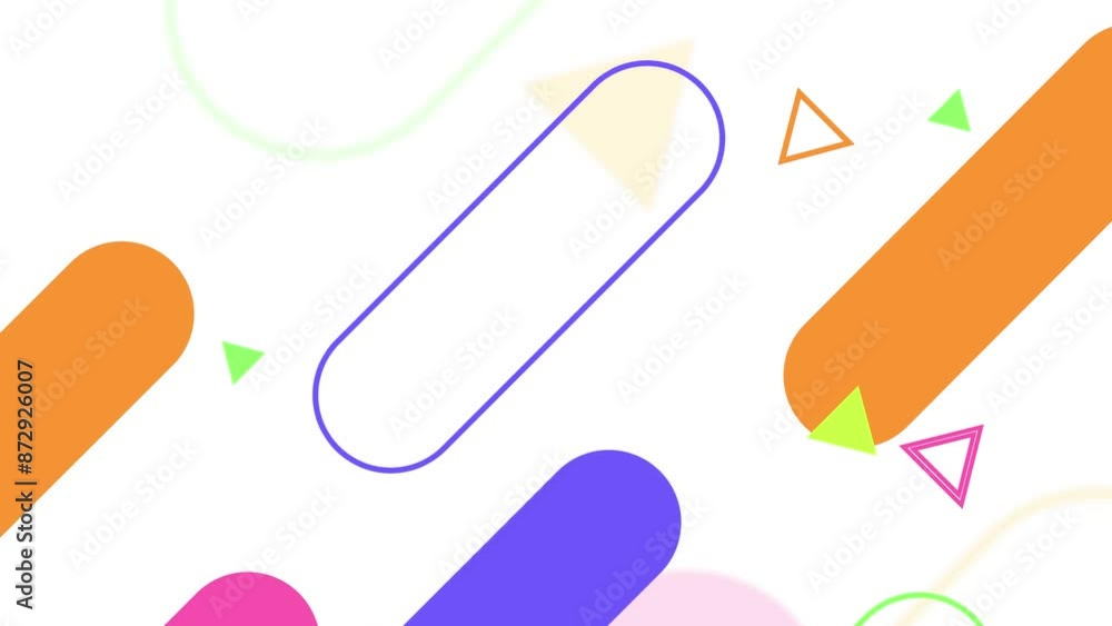 pop geometric shape line pattern abstract loop background pop geometric shape line pattern abstract loop background
