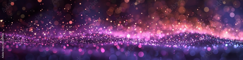 Purple And Gold Fireworks Bokeh Purple And Gold Fireworks Bokeh