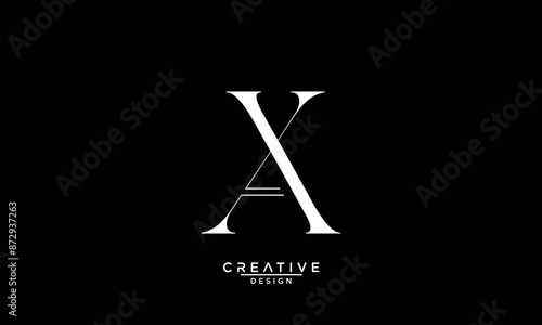 AX, XA, A, X, Abstract Letters Logo Monogram