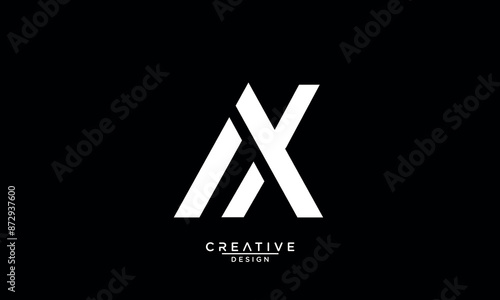 AX, XA, A, X, Abstract Letters Logo Monogram