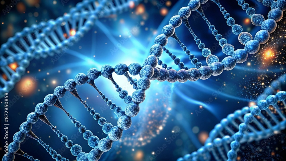 DNA Doppel Helix Spirale: Konzept Evolution, Klonen oder Genmanipulation DNA Doppel Helix Spirale: Konzept Evolution, Klonen oder Genmanipulation
