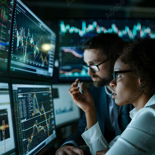 Portfolio managers are diligently analyzing current market trends to make informed investment decisions. They utilize comprehensive data analysis, economic indicators, and industry insights to assess.