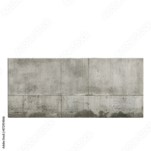 Concrete cement wall building barrier or border clip art photo