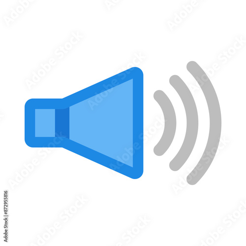 Volume flat icon