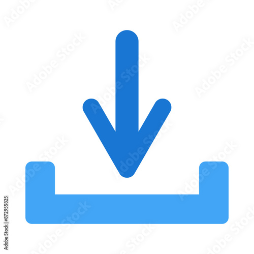 Download icon flat icon