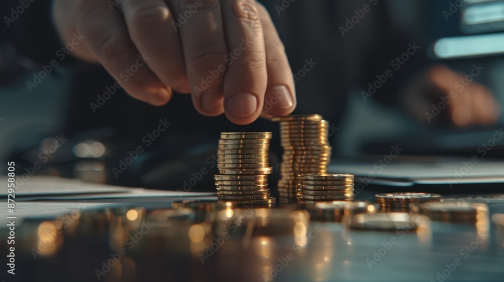 A detailed close-up photograph of a businessman signing a document with a pen, the man's hand is slightly angled, focusing on the pen's movement and the paper A detailed close-up photograph of a businessman signing a document with a pen, the man's hand is slightly angled, focusing on the pen's movement and the paper