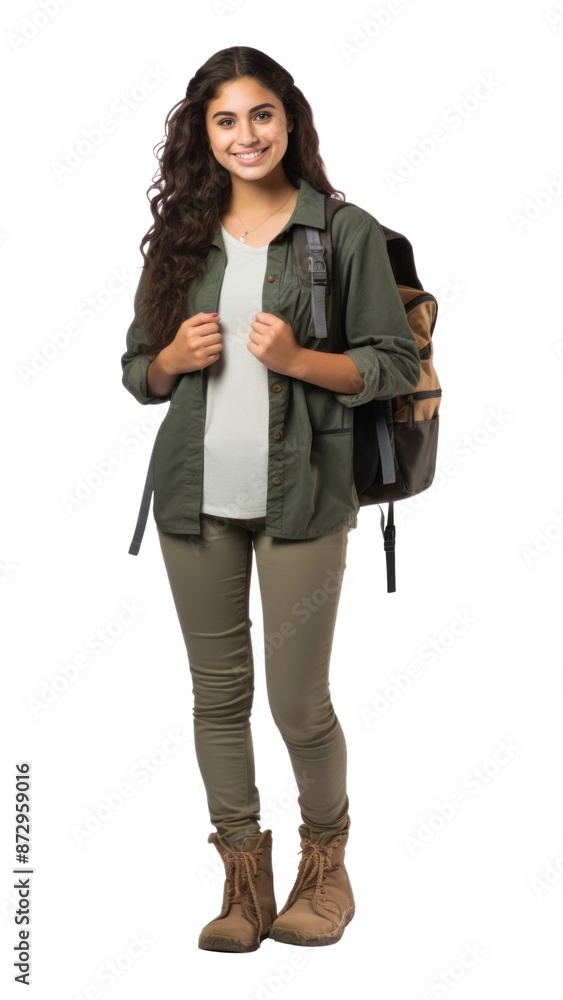PNG Brazilian women backpack footwear student. PNG Brazilian women backpack footwear student.