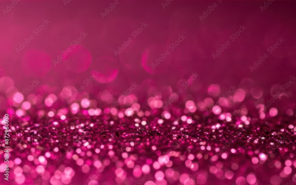 Bokeh Purple Glitter Texture Christmas Background with Blank Space Bokeh Purple Glitter Texture Christmas Background with Blank Space