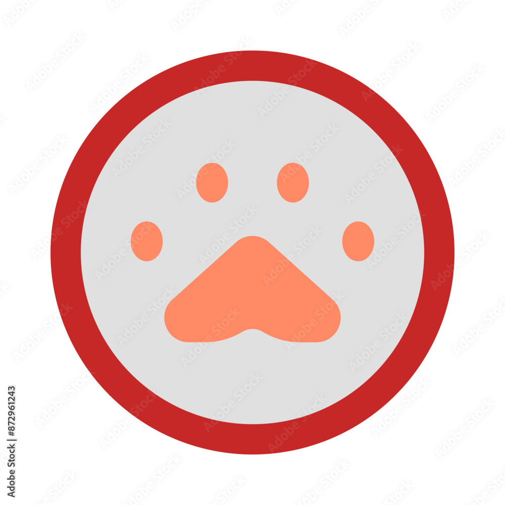 Wildlife icon flat icon Wildlife icon flat icon