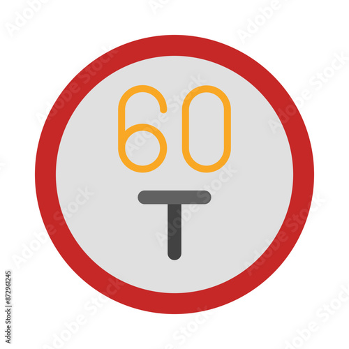 Weight icon flat icon
