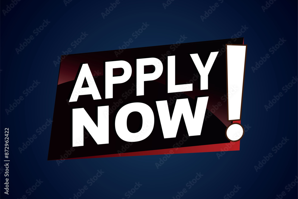 apply now poster banner graphic design icon logo sign symbol social media website coupon
apply now poster banner graphic design icon logo sign symbol social media website coupon