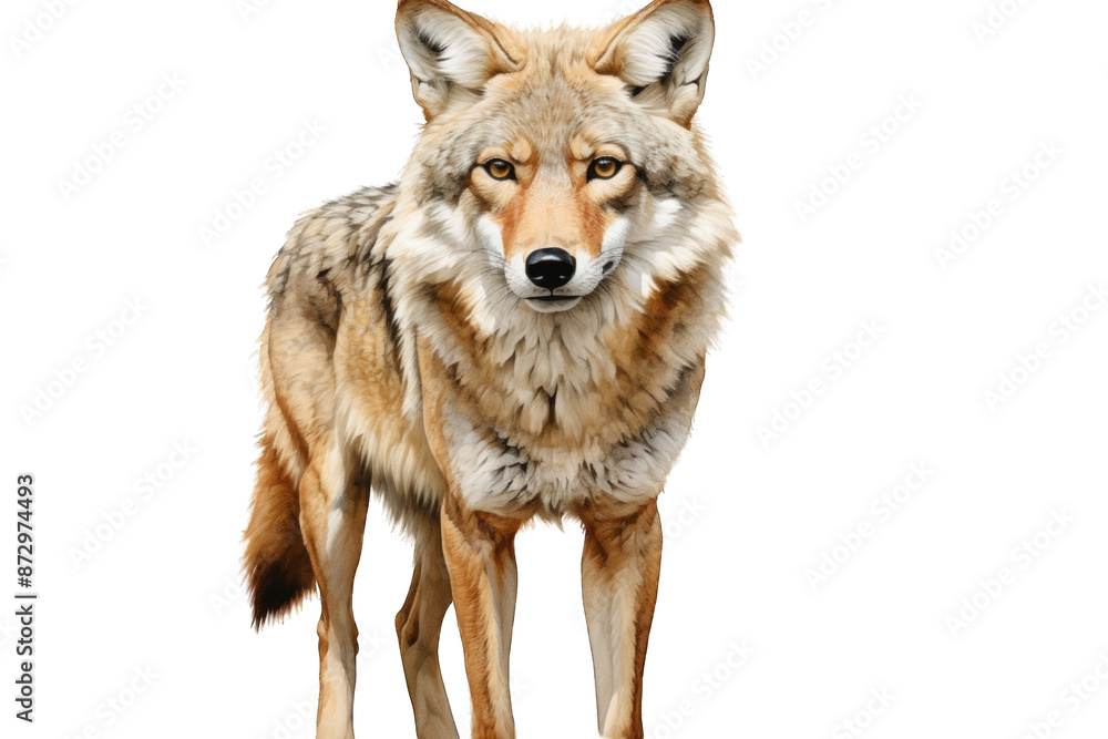 Obraz premium Coyote (PNG 7776x5184)