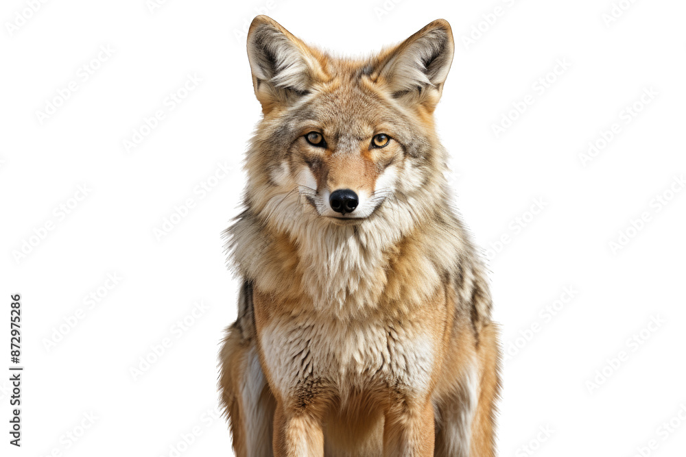 Fototapeta premium Coyote (PNG 7776x5184)