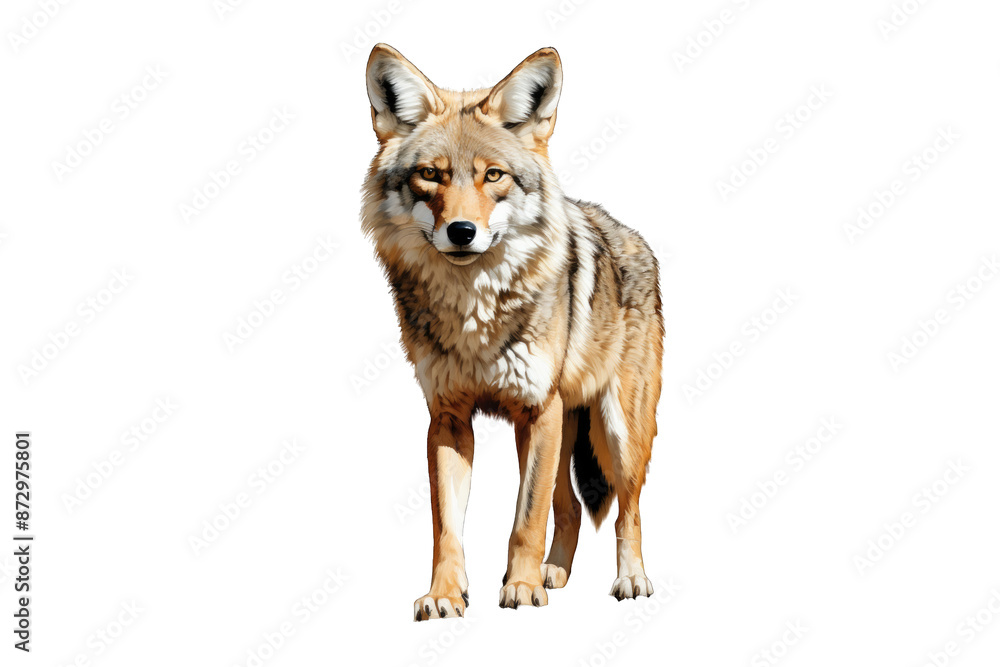 Obraz premium Coyote (PNG 7776x5184)