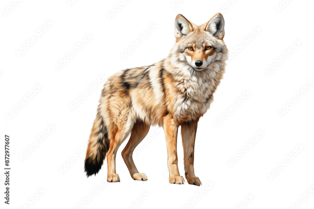 Fototapeta premium Coyote (PNG 7776x5184)